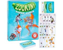 Wacky dierenkaartspel voor 2-6 spelers - snel gezinsspel vol kleur en plezier