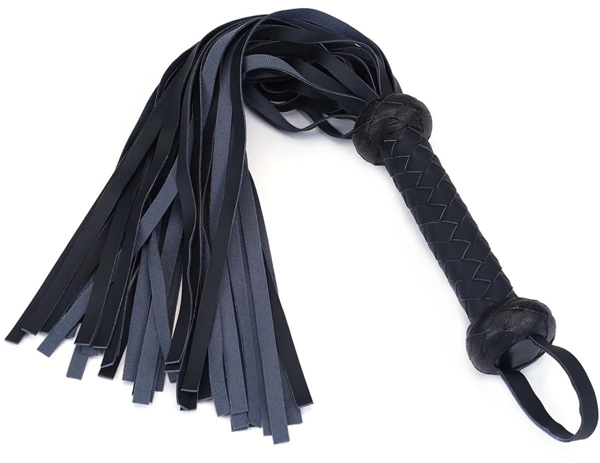 Liebe Seele - Vegan Fetish - Korte Flogger - Zwart — afbeelding 1