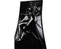 Latex Vacuum Bed Black