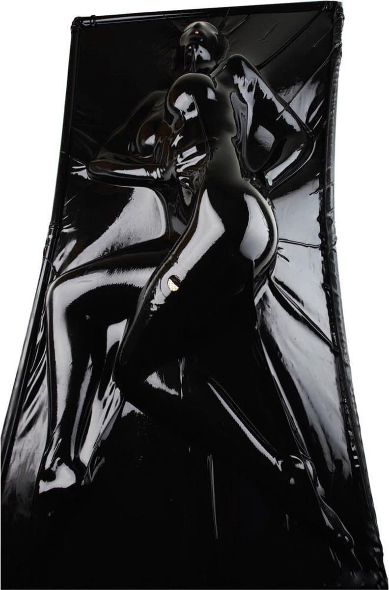 Latex Vacuum Bed Black — afbeelding 1