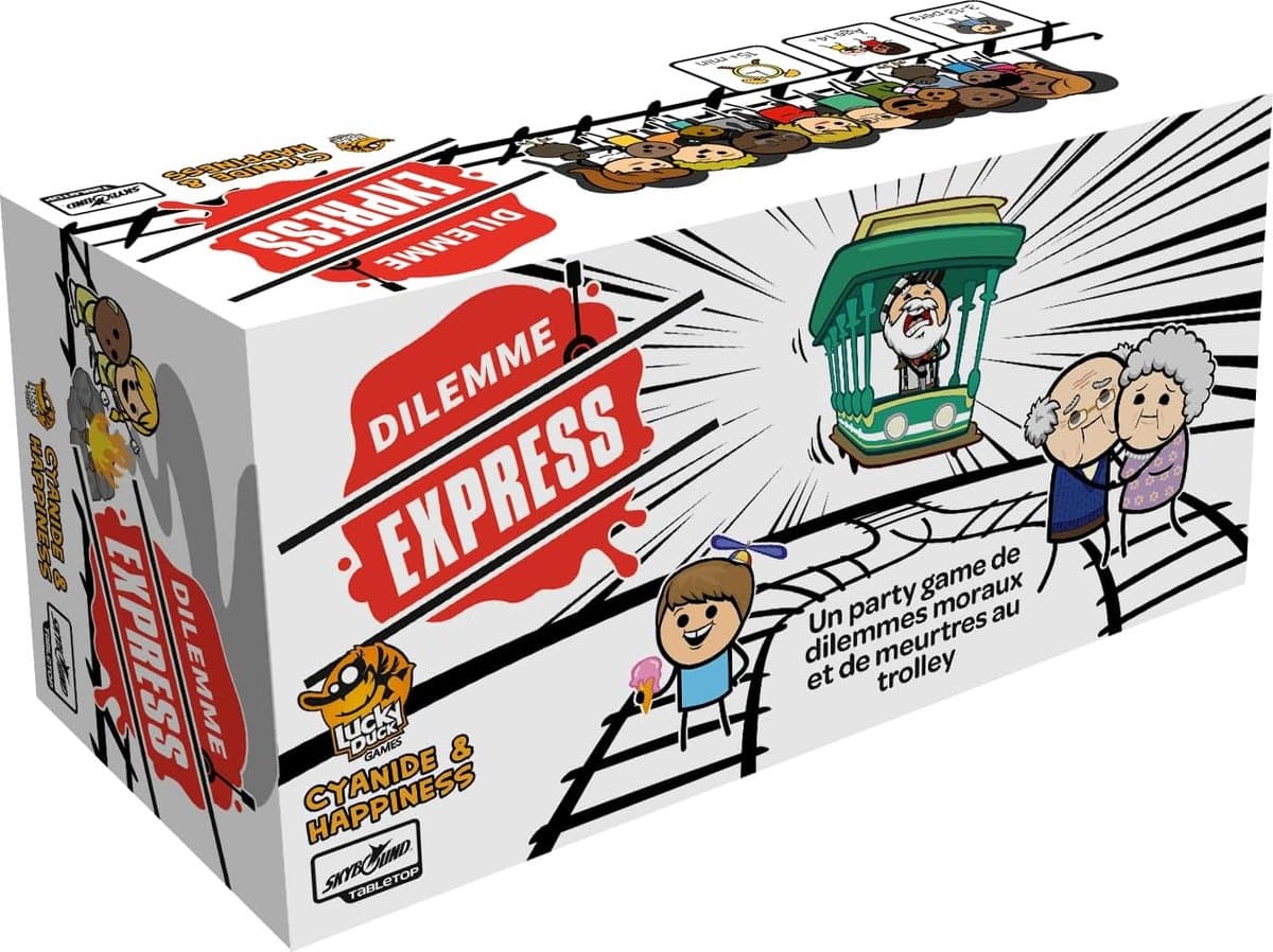 Dilemma Spel - Partyspel - Snelle Beslissingen - Unieke Vragen - 20x10x8 cm — afbeelding 1