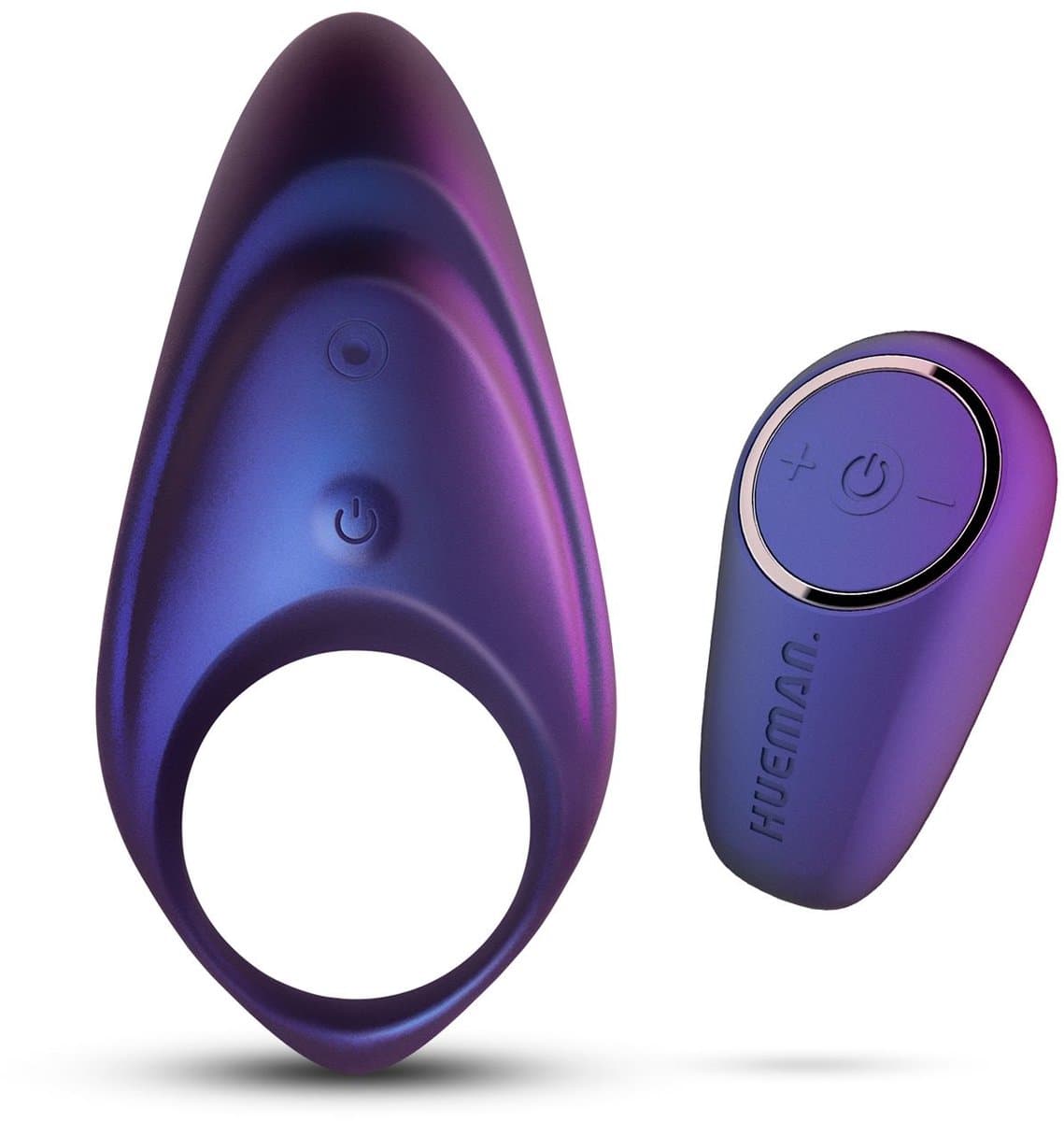 Hueman - Neptune Vibrerende Cockring + Afstandsbediening — afbeelding 1