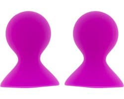 PLEASURE PUMPS NIPPLE SUCKERS PINK