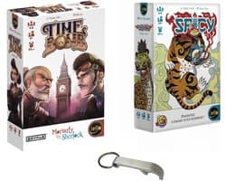 Gezelschapsspel Set met Tijd Bomb en Spicy Spellen