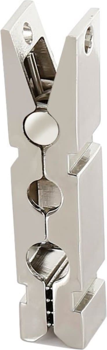 Kiotos - Metalen Tepelklemmen in vorm van wasknijper - 5x Set met 1 Meter Touw — afbeelding 1