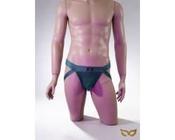 MySecretNL Deluxe Jock - Erotische jockstrap - 100% Katoen - Groen - Maat XL