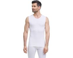 Heren Top van onderlaag Warm M S/l Sh functioneel materiaal sneldrogend 1 stuk, Wit White 2860, XXL