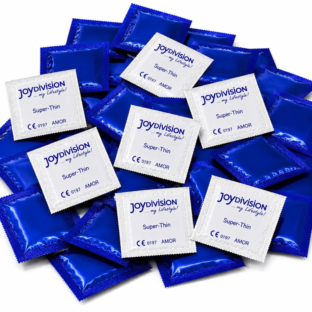 JOYDIVISION Super Thin condooms 100 stuks - Ultradun voor een natuurlijk gevoel, Premium natuurlatex, Veilig & dermatologisch getest, Duits kwaliteitsmerk — afbeelding 1