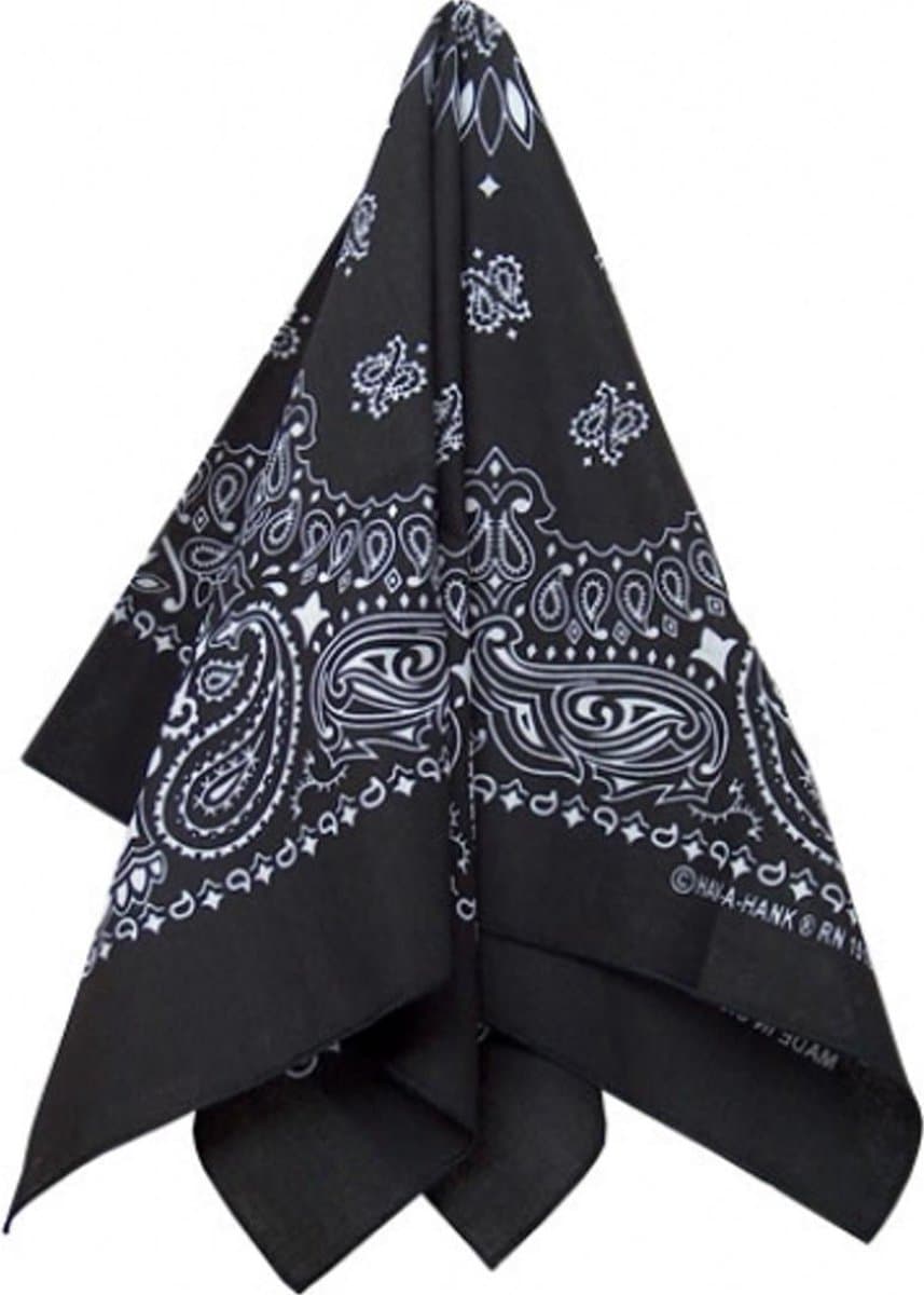 Hanky zwarte zakdoek - SM — afbeelding 1