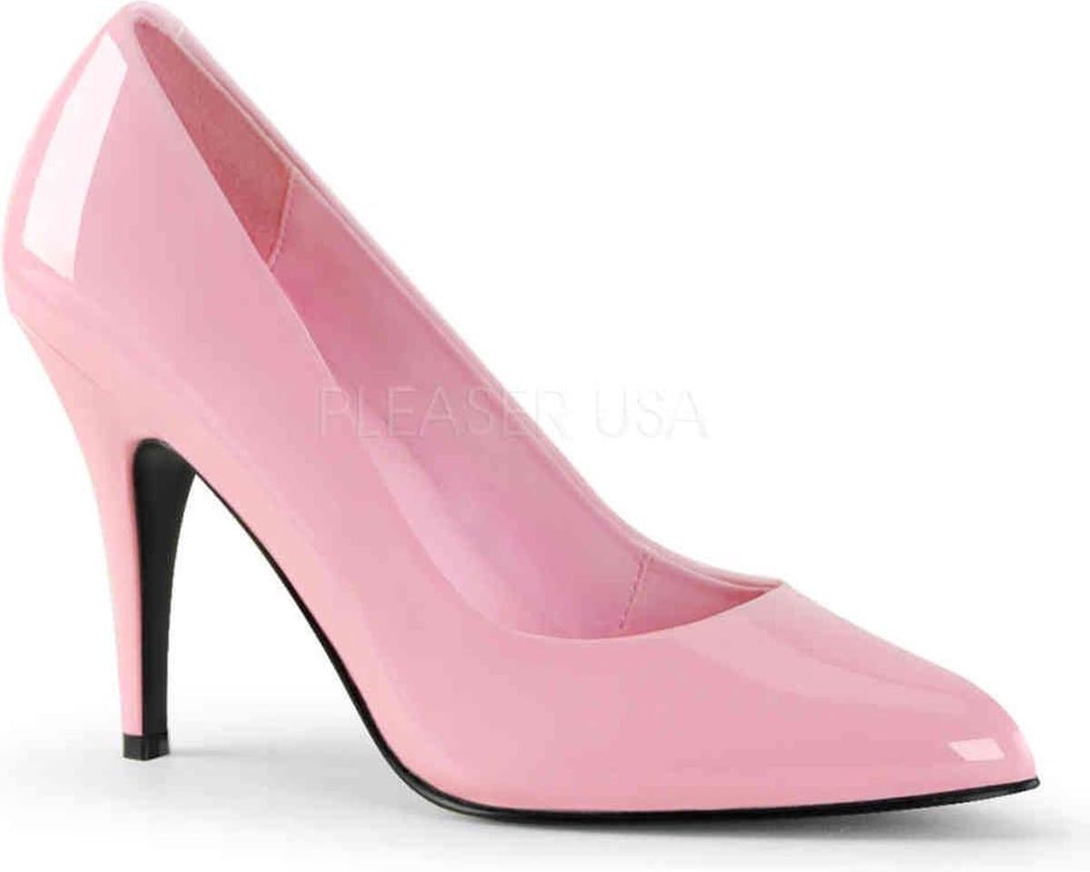 EU 37 = US 7 | VANITY-420 | 4 Classic Pump, Bright Pink Pat — afbeelding 1