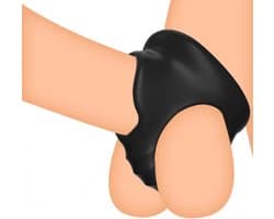Siliconen Cockring met Ballstretcher – Rekbaar, Comfortabel en Stimulerend