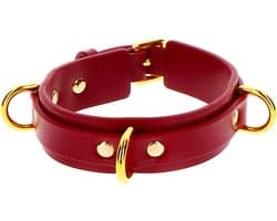 TABOOM D-Ring Collar Deluxe - Rood