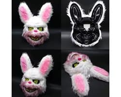 Horror Bunny Masker – Halloween Cosplay – Realistisch & Ademend