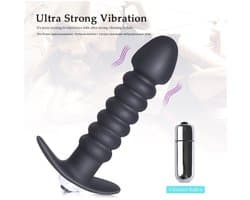 Buttplug-vibrerende dildo-anale-prostaat-g-spot-vibrator-massage-speeltje-voor-mannen