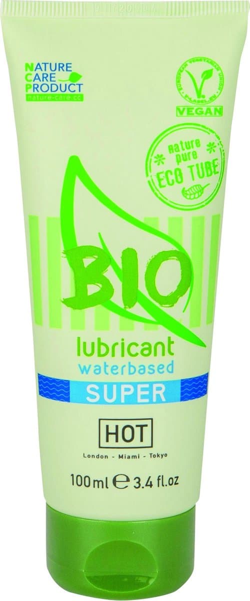Hot Bio Superglide Waterbasis Glijmiddel - 100Ml — afbeelding 1