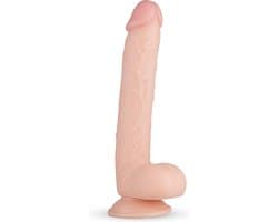 Real Fantasy - Elvin - Realistische Dildo met Zuignap - 27,5 cm - Dildo - Dildo's - Sex Toys voor Vrouwen en Mannen - Dildo Mannen Anaal - Beige