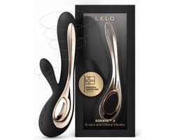 LELO SORAYA 2 – Rabbitstimulator – Waterdicht – Draadloos – Black