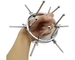 Anale fisting speculum - Anale spreider - RVS - BDSM - Tunnel buttplug