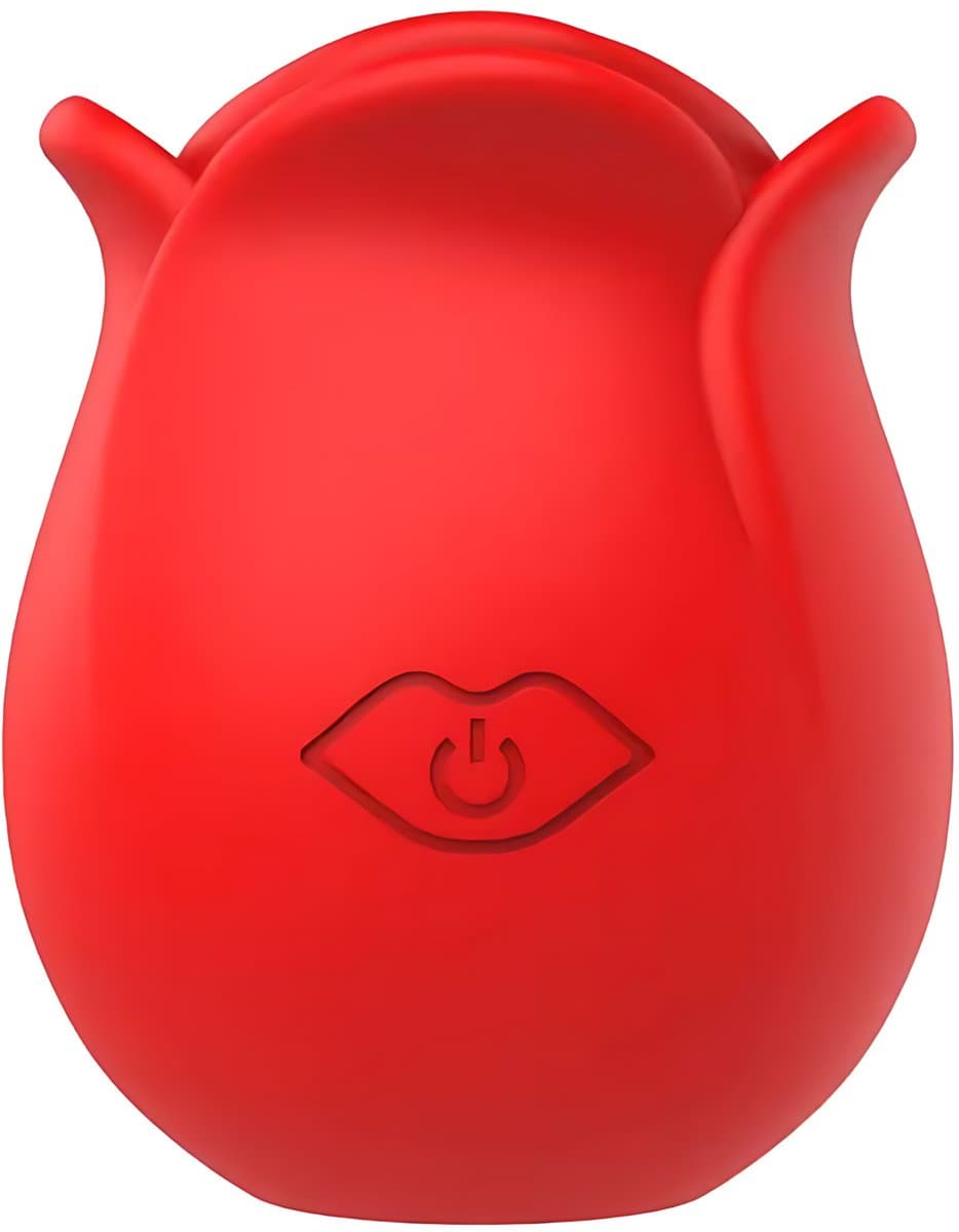 SF Toys RoseAir - Roos vibrator met App-bediening - 10 Zuigstanden - Magnetisch USB-oplaadbaar - IPX7-waterdicht - Rood — afbeelding 1