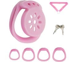 Cage met 4 Ringen en Verborgen Slot