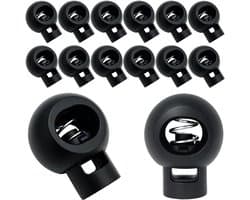 12 Stuks koordstoppers, 1 gat