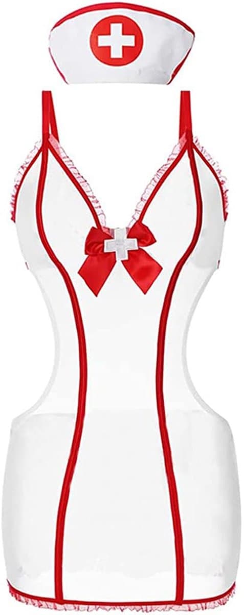 Dailygoods- Lingerie Sexy Verpleegster Kostuum - Cosplay Outfit - Speelse Body - 4 Stijlen - Zacht Materiaal - Eenheidsmaat — afbeelding 1