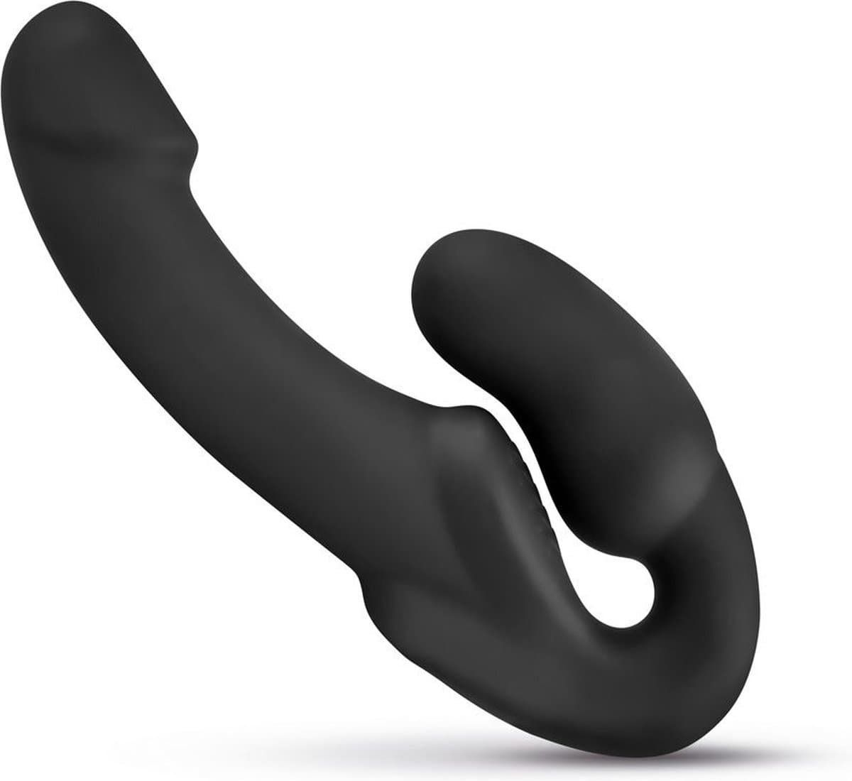 No-Parts - Morgan Strapless Strapon Dildo 22 cm - Zwart — afbeelding 1