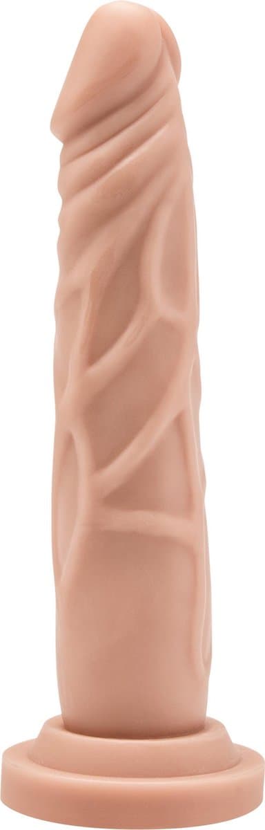 Realistische dildo 7" (17.8 cm) beige — afbeelding 1