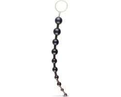 Zwarte Anaalketting Met Ring