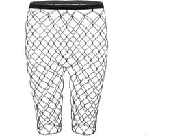 Transparante erotische heren boxer - Sexy ondergoed - Visnet - Onesize