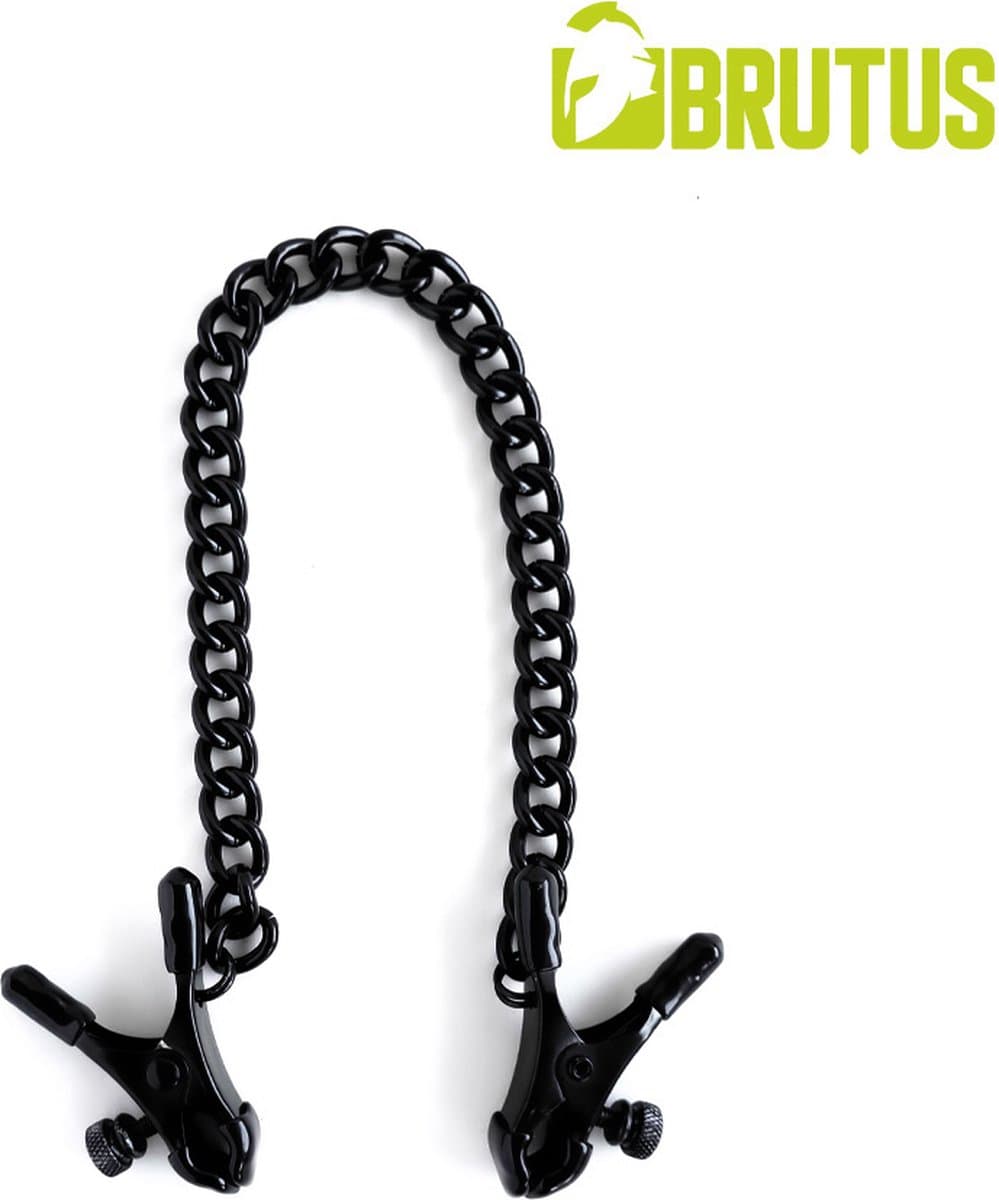 BRUTUS - BITE - Heavy Nipple Clamps - Black — afbeelding 1