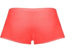 Male Power Mini Short - L coral Small