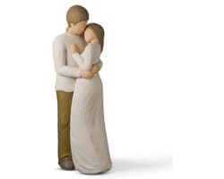 Romantisch paarbeeldje – ideaal cadeau voor bruiloft, jubileum, Valentijnsdag en verjaardag