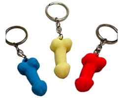 Lichtgevende Penis Sleutelhanger van Silicone