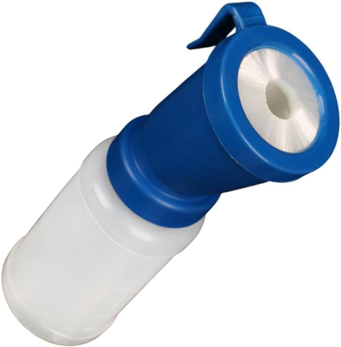 Speenreiniger - Melkbeker - Vee verzorgen - Terugstroomvrij ontwerp - 300 ml - Blauw — afbeelding 1