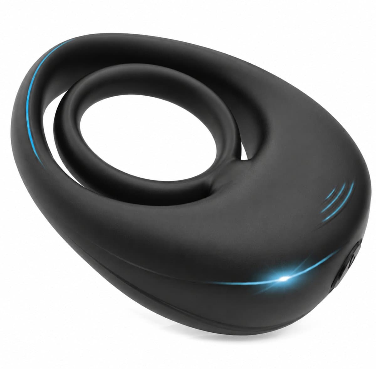NØXA Hero - Cockring Vibrerend - Vibrerende Cockring - Penisring Siliconen - Flexibele Pasvorm - Meerdere Vibratiestanden- Sex Toys voor Koppels- Mannen - Zwart — afbeelding 1