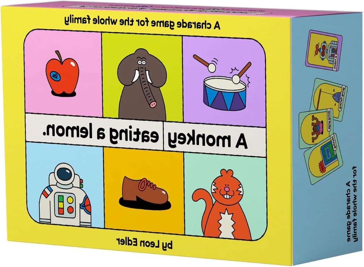 Charade Spel - Raadspel Familie - Gezellig Spelen - Grappige Uitbeeldingen - 10.85 x 4.78 x 15.47 cm - Meerdere kleuren — afbeelding 1