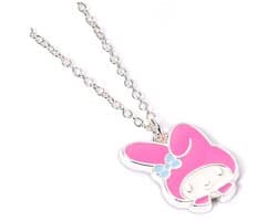 Hello Kitty My Melody Halsketting zilverkleurig Zink -