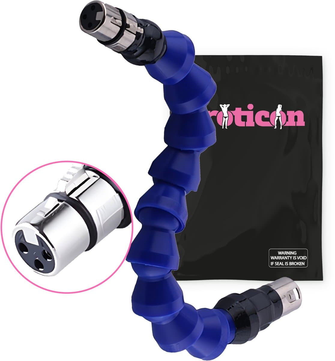 Eroticon verlengstuk voor Sex machine - 29.2cm lang - Volledig Verstelbaar - Seksmachine accessoire - 3XLR opzetstuk — afbeelding 1