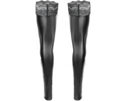 Wetlook kousen | Maat S/M