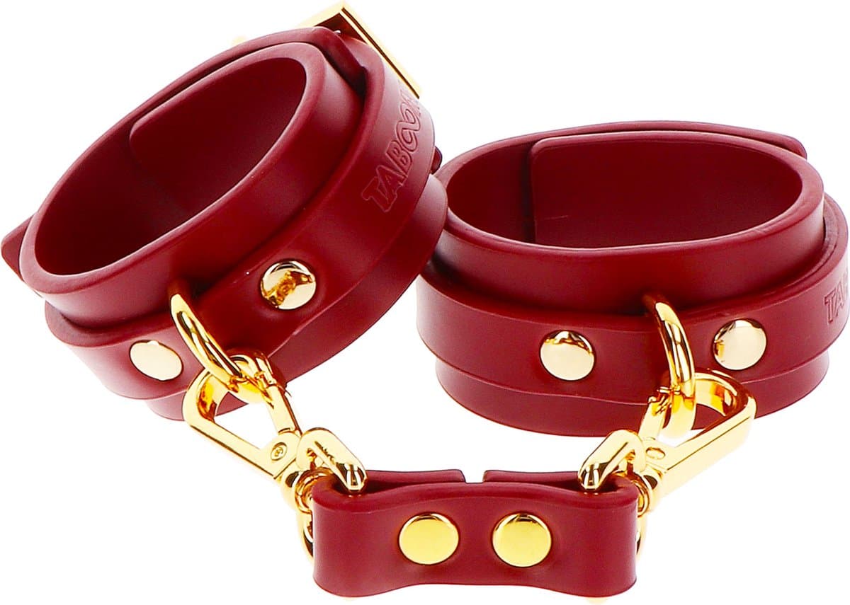 Luxe Handboeien - Gemaakt van PU-leer en Nikkelvrij metaal - Sex Handboeien - Handcuffs - Gemaakt van vegan leer - BDSM Boeien - SM Speeltje - Seksspeeltje voor hem en haar - Sex Toy — afbeelding 1