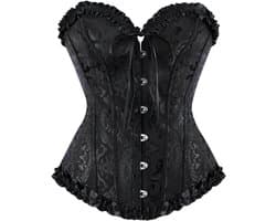 Pirate Corset Shapewear voor Dames - Sexy Lace-up Bustiers, Beschikbaar in Maten XS tot 6XL