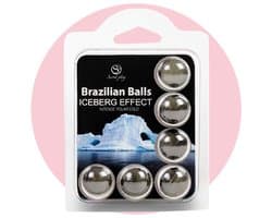 Set 6 Brazilian Balls Iceberg Cold Effect