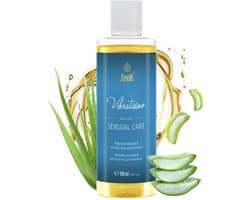 Vibratissimo Sensual Care 100 ml massageolie - Verzorgend met aloë vera - Kalmerend, Hydraterend, Huidverzorging & glijolie, Liefdesolie