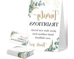 Babyshower Spel - Feestspel Kaarten - Feestactiviteit Organiseren - Dubbelzijdig Bord - 50 Kaarten - Groen