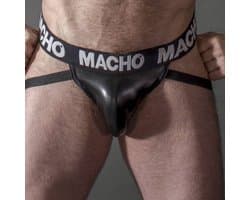 MACHO UNDERWEAR | Macho - Mx25nc Jock Black Leather Xl
