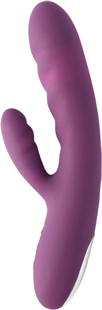 Svakom - Stotende Rabbit Vibrator Avery - Meerdere Vibratiestanden en -intensiteiten - Krachtige en Stille Vibrator voor Vrouwen - Paars — afbeelding 1