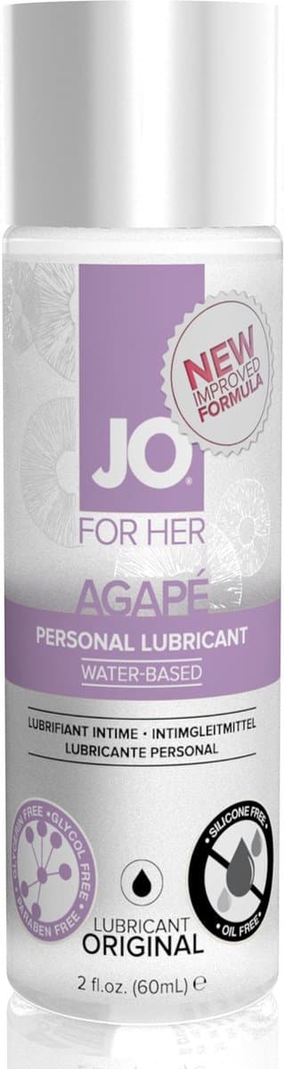 System JO - For Her Agape Glijmiddel 60 ml — afbeelding 1