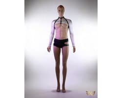 MySecretNL Cosplay Zilver - Rollenspel kleding - Heren