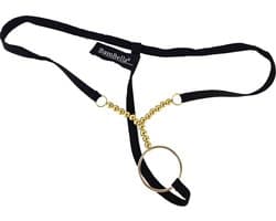 BamBella ® - ondergoed - maat S M L Onesize erotische String heren onderbroek open kruis mannen